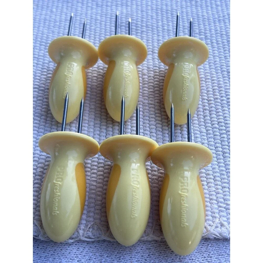 🌽 PROfreshionals Corn On The Cob Holders – Set of 6